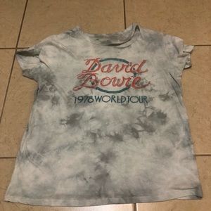 David Bowie American eagle shirt